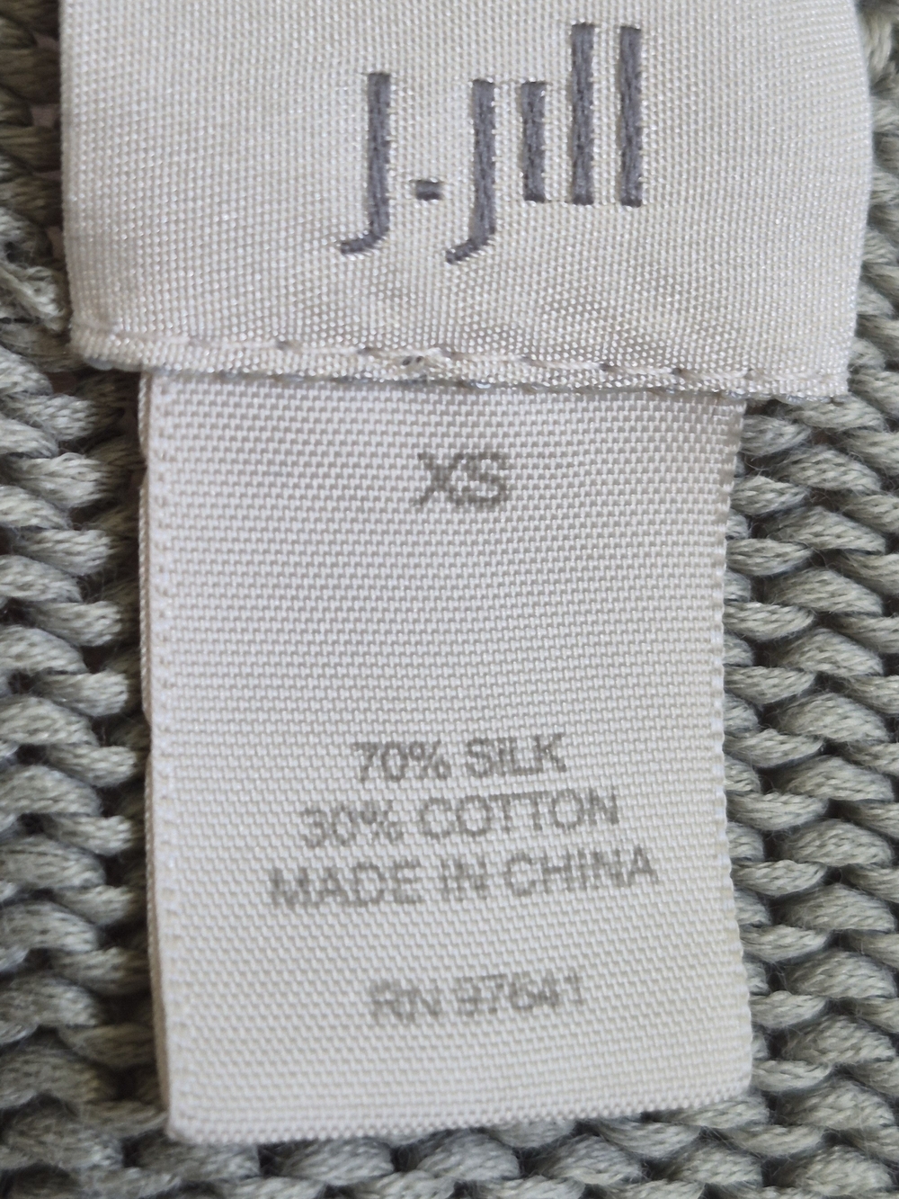 J. Jill Light Sage Knit Top - Picture 4 of 6